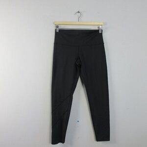Cotopaxi Women's Leggings M Black Ankle Stretch Pull On Yoga Running Gym 196